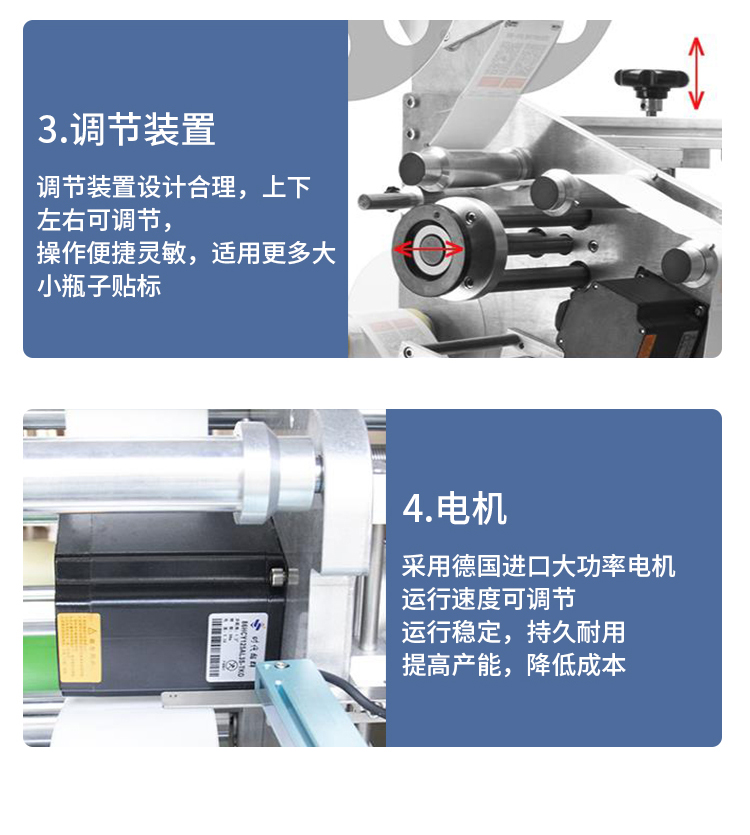 全自動雙側(cè)面貼標機