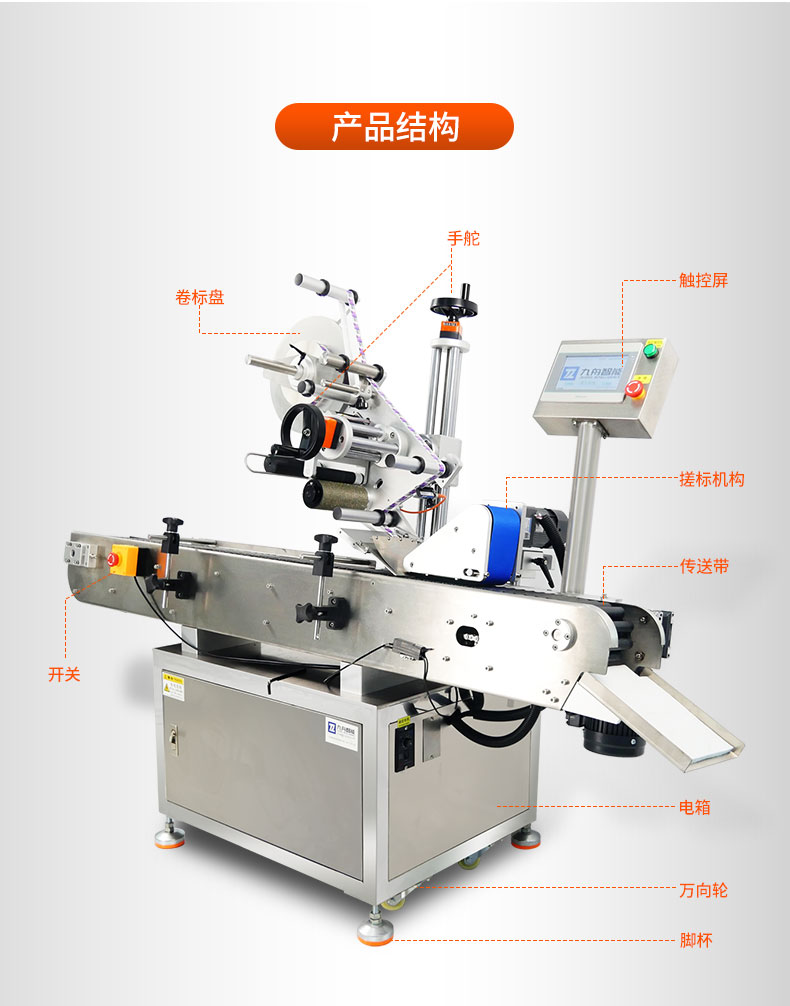 全自動臥式圓瓶貼標機