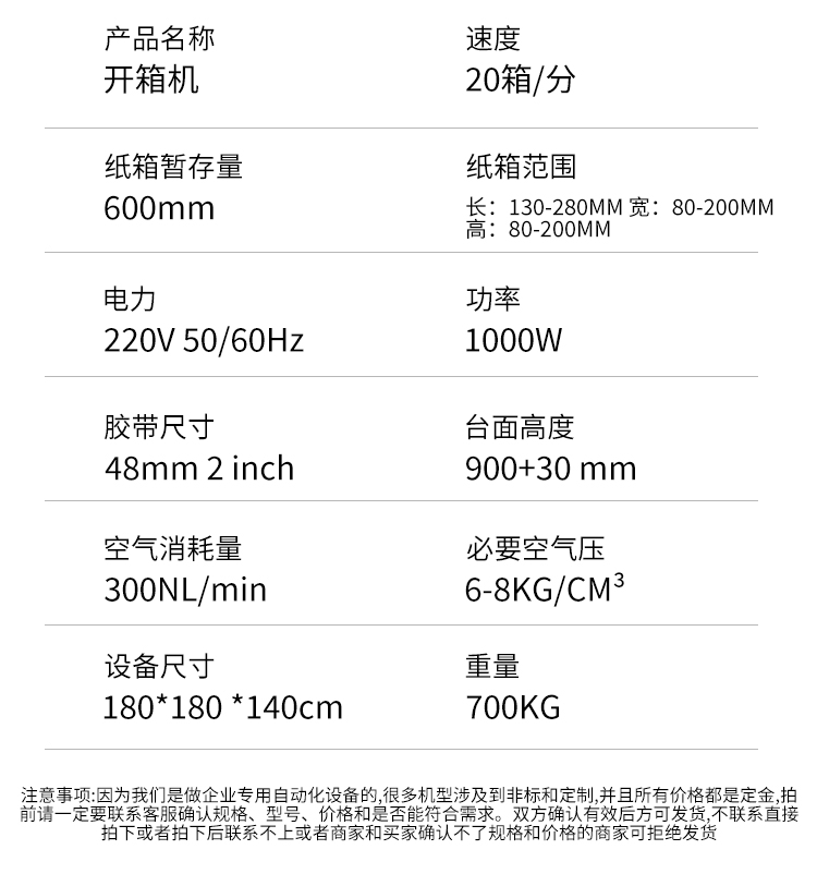 電商高速開箱機(jī)